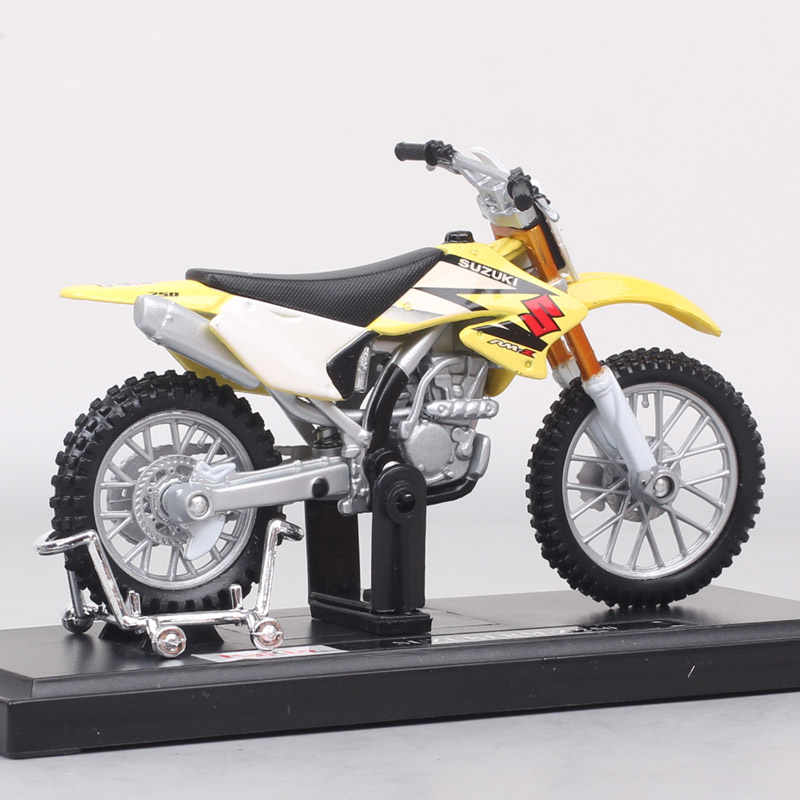 Maisto 1:18 Scale SUZUKI RMZ250 Motocross Racing RM-Z250 Model Motorcycle Dirt Bike Enduro Diecasts & Toy Vehicles For Children