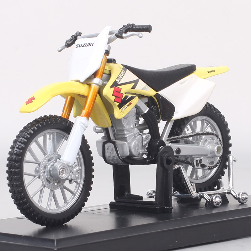 Maisto 1:18 Scale SUZUKI RMZ250 Motocross Racing RM-Z250 Model Motorcycle Dirt Bike Enduro Diecasts & Toy Vehicles For Children