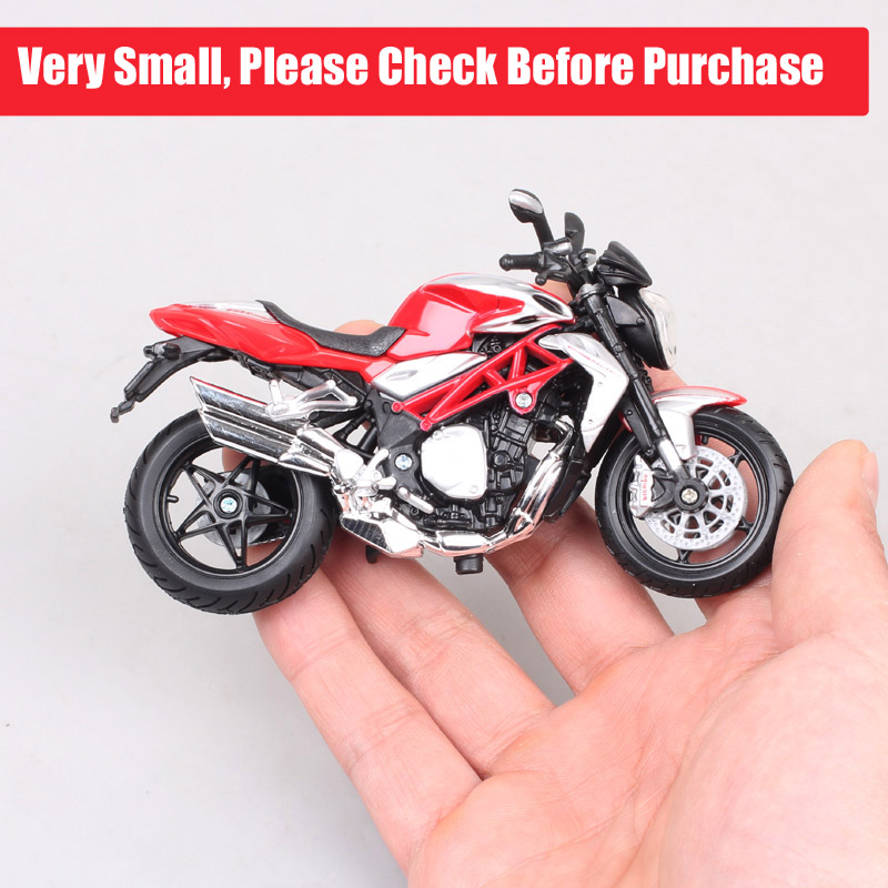 Bburago 1/18 Mini Scale MV Agusta Brutale 1090 RR Street Race Motorcycle Model Diecasts & Toy Vehicles Replicas Gift Collectible Bburago 1/18 Mini Scale MV Agusta Brutale 1090 RR Street Race Motorcycle Model Diecasts & Toy Vehicles Replicas Gift Collectible