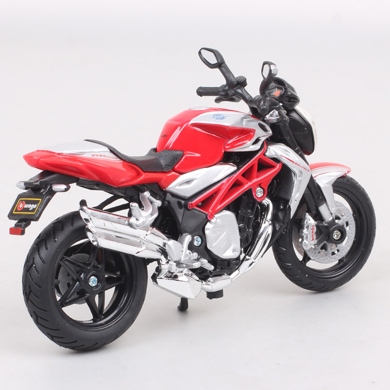 Bburago 1/18 Mini Scale MV Agusta Brutale 1090 RR Street Race Motorcycle Model Diecasts & Toy Vehicles Replicas Gift Collectible Bburago 1/18 Mini Scale MV Agusta Brutale 1090 RR Street Race Motorcycle Model Diecasts & Toy Vehicles Replicas Gift Collectible
