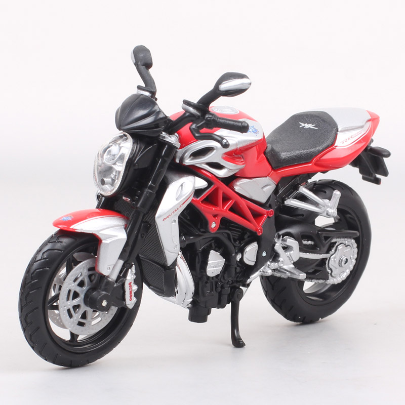 Bburago 1/18 Mini Scale MV Agusta Brutale 1090 RR Street Race Motorcycle Model Diecasts & Toy Vehicles Replicas Gift Collectible Bburago 1/18 Mini Scale MV Agusta Brutale 1090 RR Street Race Motorcycle Model Diecasts & Toy Vehicles Replicas Gift Collectible