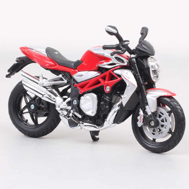 Bburago 1/18 Mini Scale MV Agusta Brutale 1090 RR Street Race Motorcycle Model Diecasts & Toy Vehicles Replicas Gift Collectible Bburago 1/18 Mini Scale MV Agusta Brutale 1090 RR Street Race Motorcycle Model Diecasts & Toy Vehicles Replicas Gift Collectible