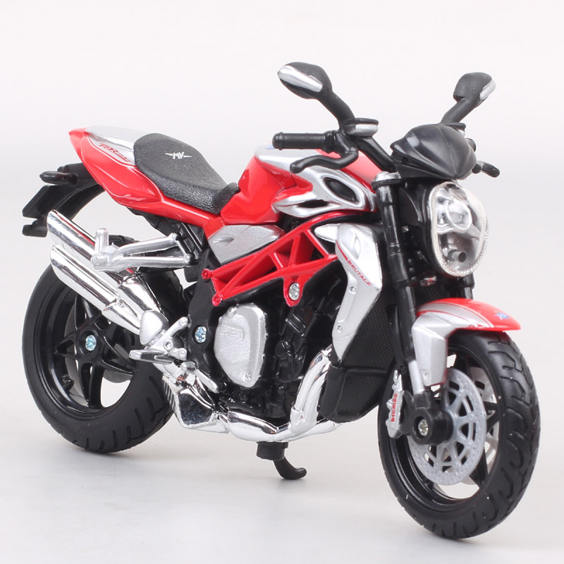 Bburago 1/18 Mini Scale MV Agusta Brutale 1090 RR Street Race Motorcycle Model Diecasts & Toy Vehicles Replicas Gift Collectible Bburago 1/18 Mini Scale MV Agusta Brutale 1090 RR Street Race Motorcycle Model Diecasts & Toy Vehicles Replicas Gift Collectible