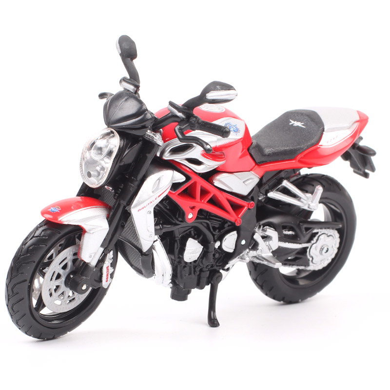 Bburago 1/18 Mini Scale MV Agusta Brutale 1090 RR Street Race Motorcycle Model Diecasts & Toy Vehicles Replicas Gift Collectible Bburago 1/18 Mini Scale MV Agusta Brutale 1090 RR Street Race Motorcycle Model Diecasts & Toy Vehicles Replicas Gift Collectible