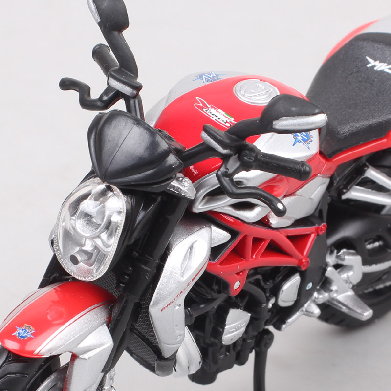 Bburago 1/18 Mini Scale MV Agusta Brutale 1090 RR Street Race Motorcycle Model Diecasts & Toy Vehicles Replicas Gift Collectible Bburago 1/18 Mini Scale MV Agusta Brutale 1090 RR Street Race Motorcycle Model Diecasts & Toy Vehicles Replicas Gift Collectible