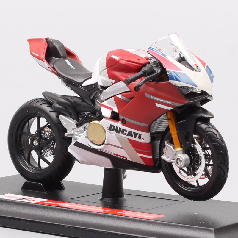 Maisto 1 18 Ducati Panigale V4 S GP Corse Scale Motorcycle Model Diecasts & Toy Vehicle X Diavel 1098s 848 EVO GP18 Racing Bike