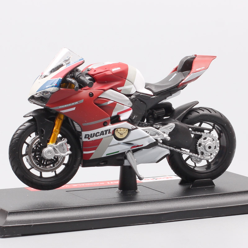 Maisto 1 18 Ducati Panigale V4 S GP Corse Scale Motorcycle Model Diecasts & Toy Vehicle X Diavel 1098s 848 EVO GP18 Racing Bike