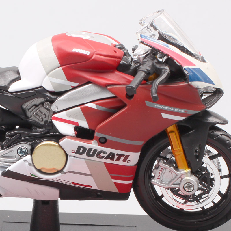 Maisto 1 18 Ducati Panigale V4 S GP Corse Scale Motorcycle Model Diecasts & Toy Vehicle X Diavel 1098s 848 EVO GP18 Racing Bike