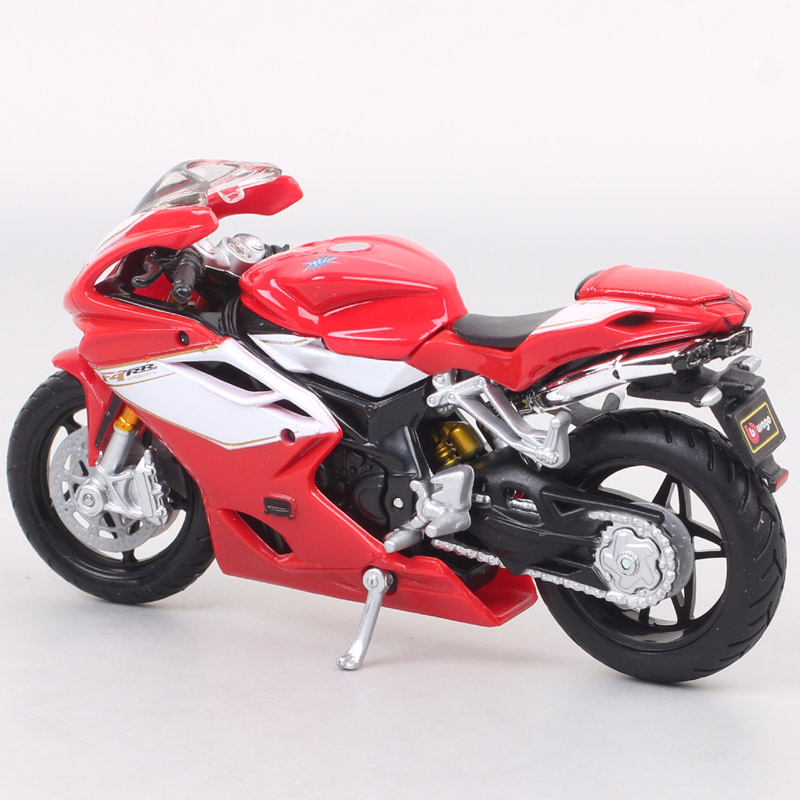 Childrens Bburago 1/18 Scale 2012 MV Agusta F4 RR Motorcycle Diecast Sports Bike Model Vehicle Gift Of Boys Moto Racing Replicas Childrens Bburago 1/18 Scale 2012 MV Agusta F4 RR Motorcycle Diecast Sports Bike Model Vehicle Gift Of Boys Moto Racing Replicas