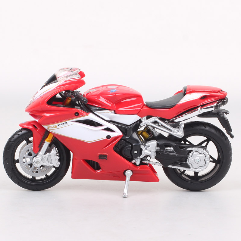 Childrens Bburago 1/18 Scale 2012 MV Agusta F4 RR Motorcycle Diecast Sports Bike Model Vehicle Gift Of Boys Moto Racing Replicas Childrens Bburago 1/18 Scale 2012 MV Agusta F4 RR Motorcycle Diecast Sports Bike Model Vehicle Gift Of Boys Moto Racing Replicas