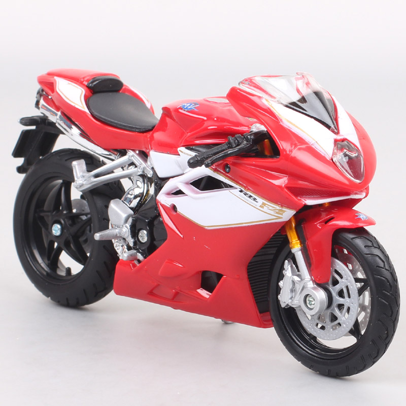 Childrens Bburago 1/18 Scale 2012 MV Agusta F4 RR Motorcycle Diecast Sports Bike Model Vehicle Gift Of Boys Moto Racing Replicas Childrens Bburago 1/18 Scale 2012 MV Agusta F4 RR Motorcycle Diecast Sports Bike Model Vehicle Gift Of Boys Moto Racing Replicas