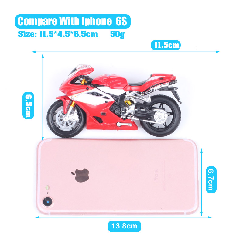 Childrens Bburago 1/18 Scale 2012 MV Agusta F4 RR Motorcycle Diecast Sports Bike Model Vehicle Gift Of Boys Moto Racing Replicas Childrens Bburago 1/18 Scale 2012 MV Agusta F4 RR Motorcycle Diecast Sports Bike Model Vehicle Gift Of Boys Moto Racing Replicas