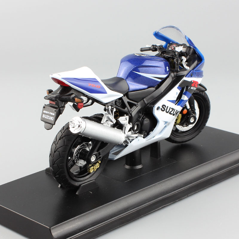 Childrens 1:18 scales mini Welly SUZUKI GSX-R750 Gixxer 750 sport moto bike models Diecasts & Toy Vehicles motorcycle Replicas