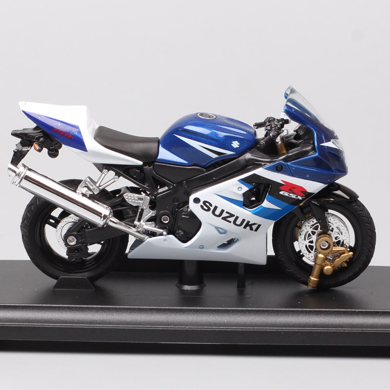 Childrens 1:18 scales mini Welly SUZUKI GSX-R750 Gixxer 750 sport moto bike models Diecasts & Toy Vehicles motorcycle Replicas