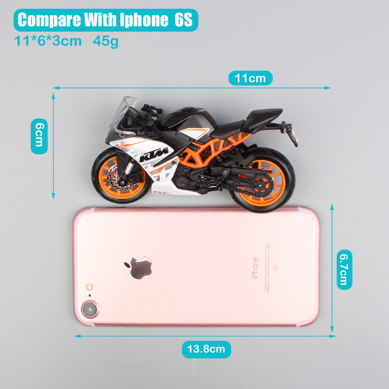1:18 scale Small Maisto Miniature Moto RC390 Motorcycle Diecast Model Sport Bike Racing Motorbike Vehicle Gift Toy For Childrens 1:18 scale Small Maisto Miniature Moto RC390 Motorcycle Diecast Model Sport Bike Racing Motorbike Vehicle Gift Toy For Childrens