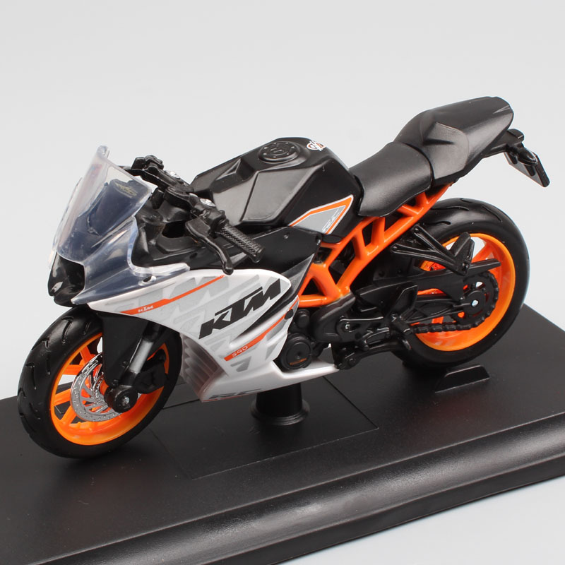 1:18 scale Small Maisto Miniature Moto RC390 Motorcycle Diecast Model Sport Bike Racing Motorbike Vehicle Gift Toy For Childrens 1:18 scale Small Maisto Miniature Moto RC390 Motorcycle Diecast Model Sport Bike Racing Motorbike Vehicle Gift Toy For Childrens