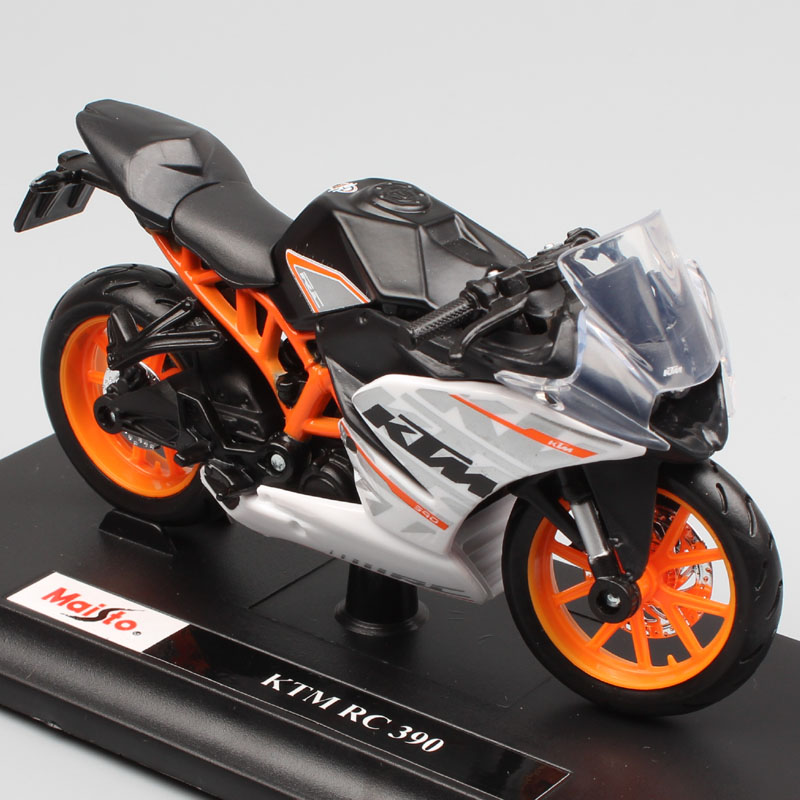 1:18 scale Small Maisto Miniature Moto RC390 Motorcycle Diecast Model Sport Bike Racing Motorbike Vehicle Gift Toy For Childrens 1:18 scale Small Maisto Miniature Moto RC390 Motorcycle Diecast Model Sport Bike Racing Motorbike Vehicle Gift Toy For Childrens