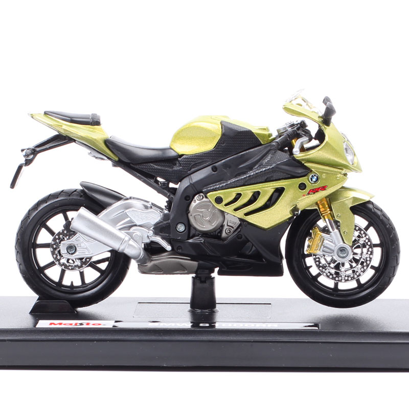 Children's Maisto 1/18 Scale Motorrad S1000RR Motorcycle Super Bike Vehicle Diecast Model Toy Miniature for collection gift boys