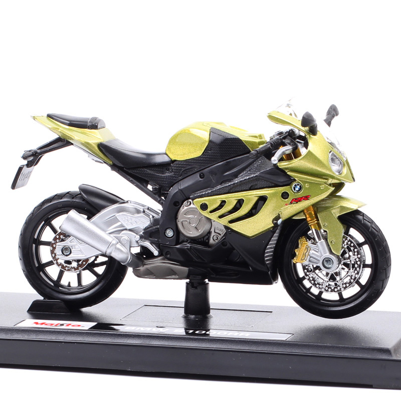 Children's Maisto 1/18 Scale Motorrad S1000RR Motorcycle Super Bike Vehicle Diecast Model Toy Miniature for collection gift boys