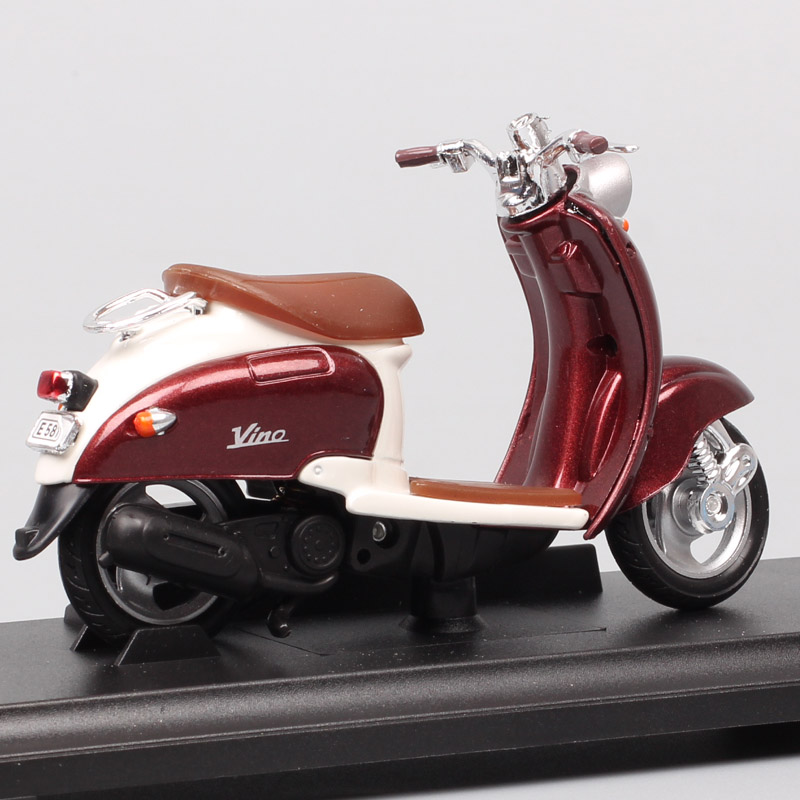 Childrens 1/18 Scale Welly YAMAHA VINO YJ50R Scooter Motor Road Bike Diecasts & Toy Vehicles Motorcycle Models Thumbnails Boys