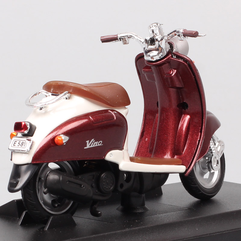 Childrens 1/18 Scale Welly YAMAHA VINO YJ50R Scooter Motor Road Bike Diecasts & Toy Vehicles Motorcycle Models Thumbnails Boys