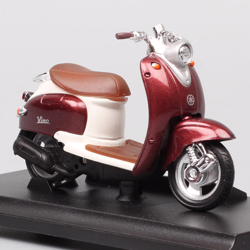 Childrens 1/18 Scale Welly YAMAHA VINO YJ50R Scooter Motor Road Bike Diecasts & Toy Vehicles Motorcycle Models Thumbnails Boys