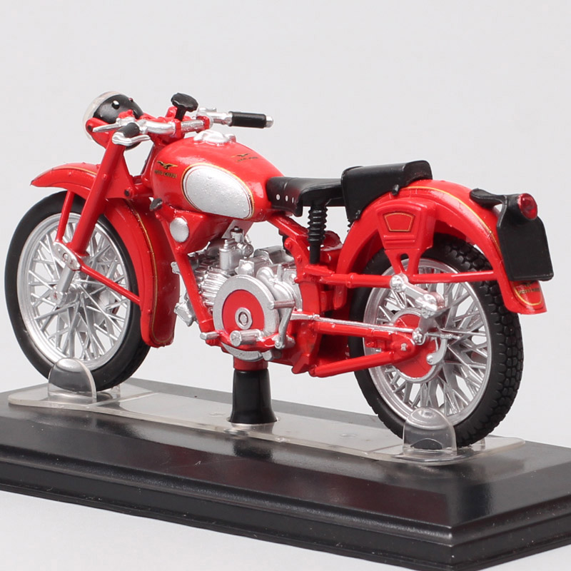 1:24 Scale Classic Moto Guzzi Falcone Sports Motorcycle Diecasts & Toy Vehicles Racing Bike Model Replicas For Collectible Red
