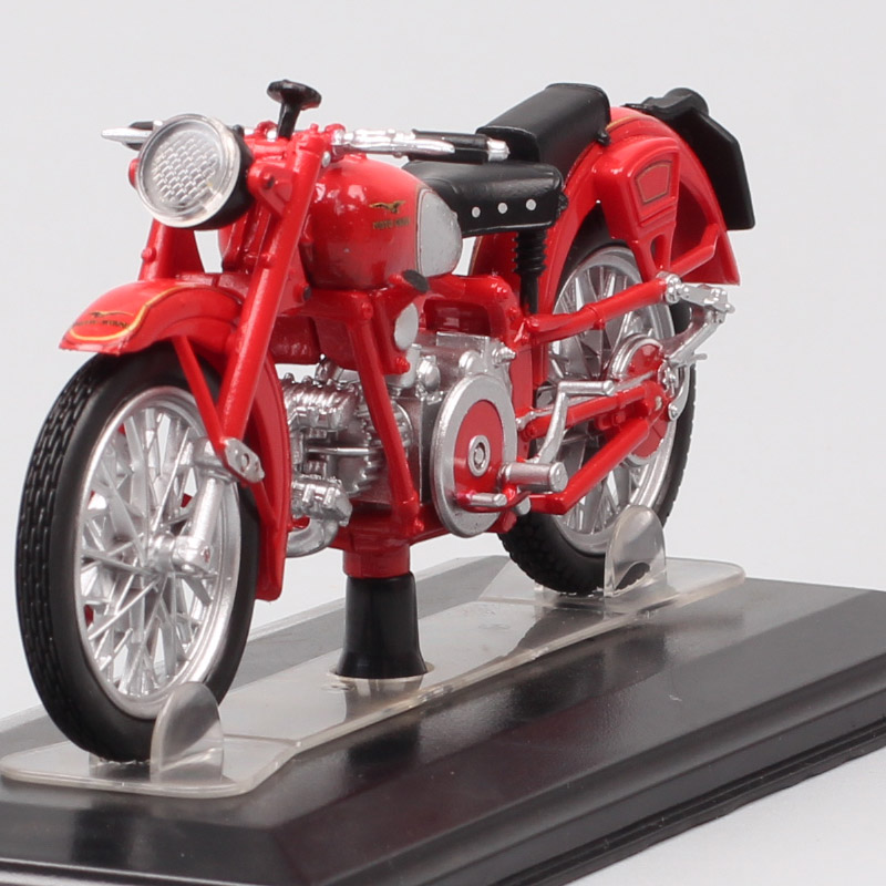 1:24 Scale Classic Moto Guzzi Falcone Sports Motorcycle Diecasts & Toy Vehicles Racing Bike Model Replicas For Collectible Red