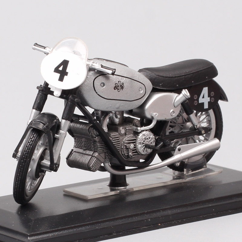 1/24 Scale Vintage Tiny Italeri 1949 AjS E90 500cc Porcupin #4 Les Graham motorcycle Diecast Toy Vehicles FIM Racing Bike Model 1/24 Scale Vintage Tiny Italeri 1949 AjS E90 500cc Porcupin #4 Les Graham motorcycle Diecast Toy Vehicles FIM Racing Bike Model