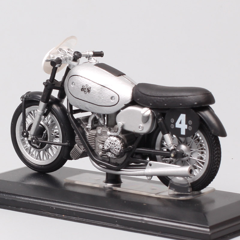 1/24 Scale Vintage Tiny Italeri 1949 AjS E90 500cc Porcupin #4 Les Graham motorcycle Diecast Toy Vehicles FIM Racing Bike Model 1/24 Scale Vintage Tiny Italeri 1949 AjS E90 500cc Porcupin #4 Les Graham motorcycle Diecast Toy Vehicles FIM Racing Bike Model
