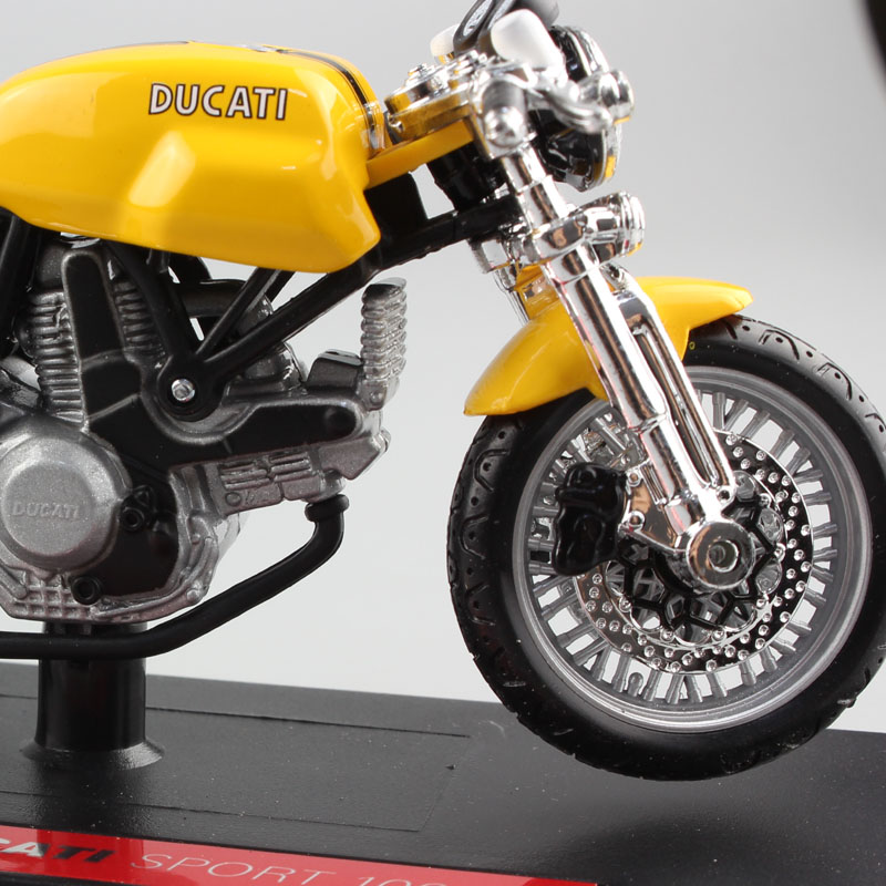 1:18 Scale Ducati Sport 1000 superbike metal diecast motorcycle racing moto cars styling model auto Toys Collection for boys kid