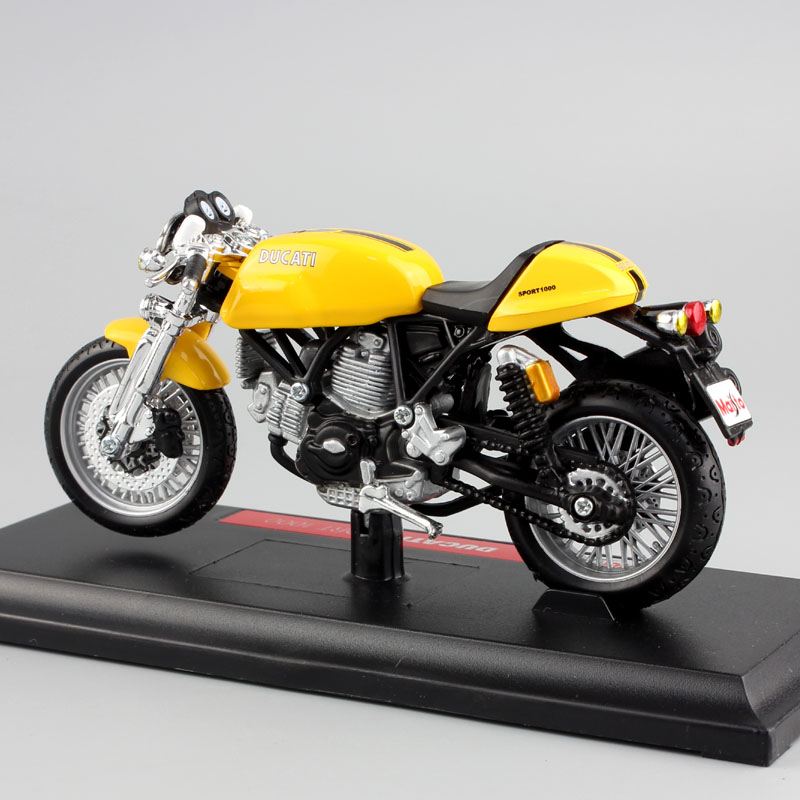 1:18 Scale Ducati Sport 1000 superbike metal diecast motorcycle racing moto cars styling model auto Toys Collection for boys kid
