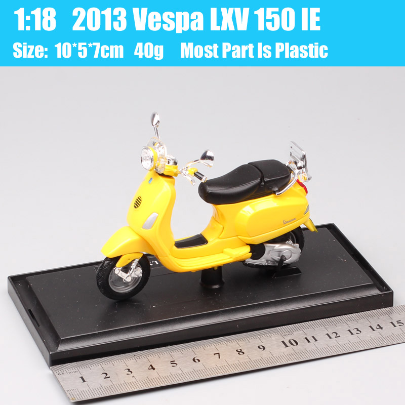1/18 maisto 2013 Vespa LXV 150 IE scooter scale bike Diecasts & Toy Vehicles motorcycle model