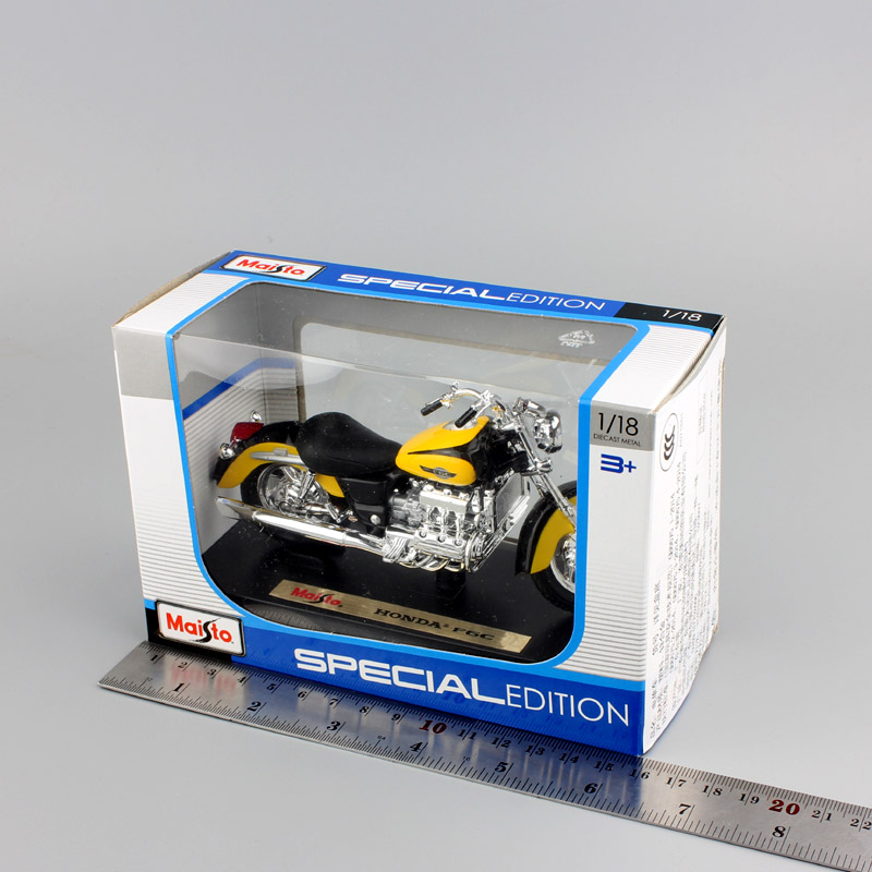 1:18 Scale Maisto Honda Valkyrie F6C Motorcycle Diecasts & Toy Vehicles Tour Cruiser Bike Model Toy Collection Replicas Yellow 1:18 Scale Maisto Honda Valkyrie F6C Motorcycle Diecasts & Toy Vehicles Tour Cruiser Bike Model Toy Collection Replicas Yellow