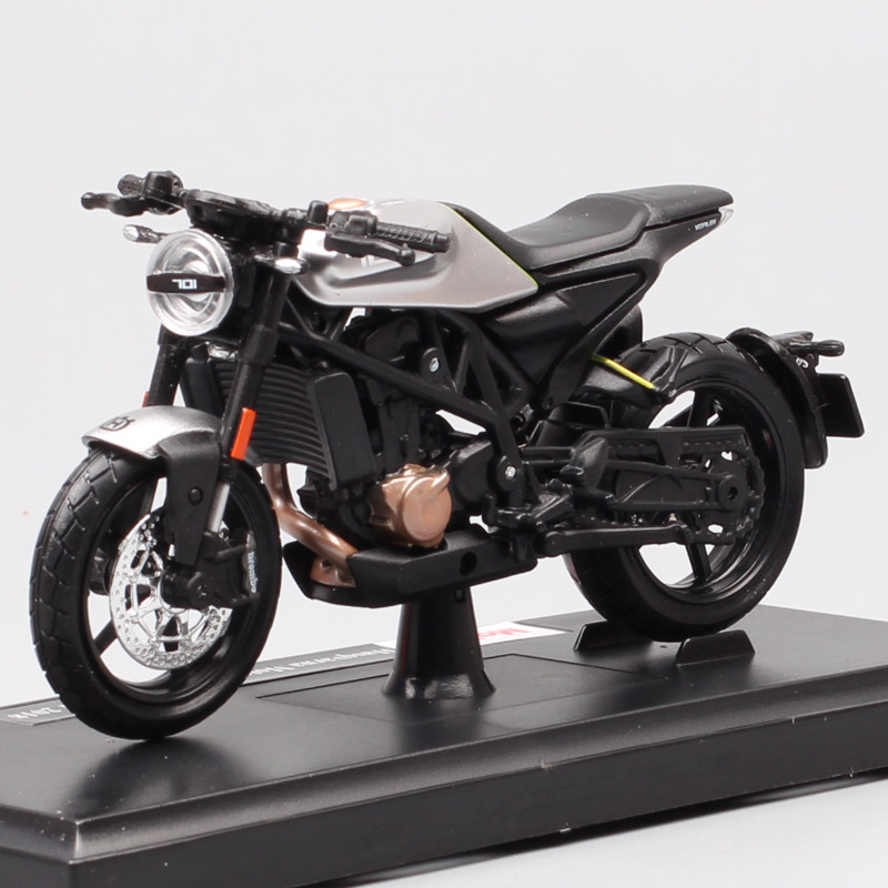 Maisto 1/18 scale 2018 MY Husqvarna Vitpilen 701 Motocross Dirt Bike Diecast Vehicle Enduro Motorcycle Toys Model Souvenir Kids