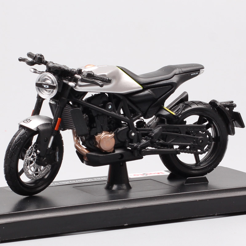 Maisto 1/18 scale 2018 MY Husqvarna Vitpilen 701 Motocross Dirt Bike Diecast Vehicle Enduro Motorcycle Toys Model Souvenir Kids