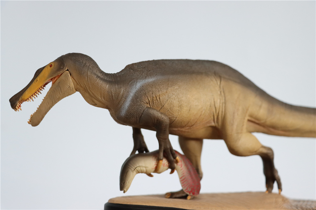 IN STOCK Dino Hazard Irritator Challengeri 1:20 Scale Statuette Spinosauridae Dinosaur PVC Collector Toy Animal Model Decor Gift