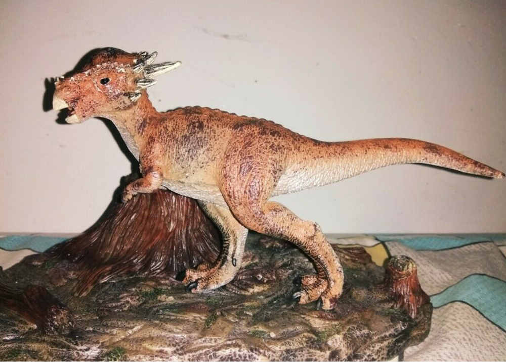 Stygimoloch Pachycephalosaurus Figure Dinosaur Simulation Toy Decor Model Animal Collector Collector Decoration Adult Kids Gift