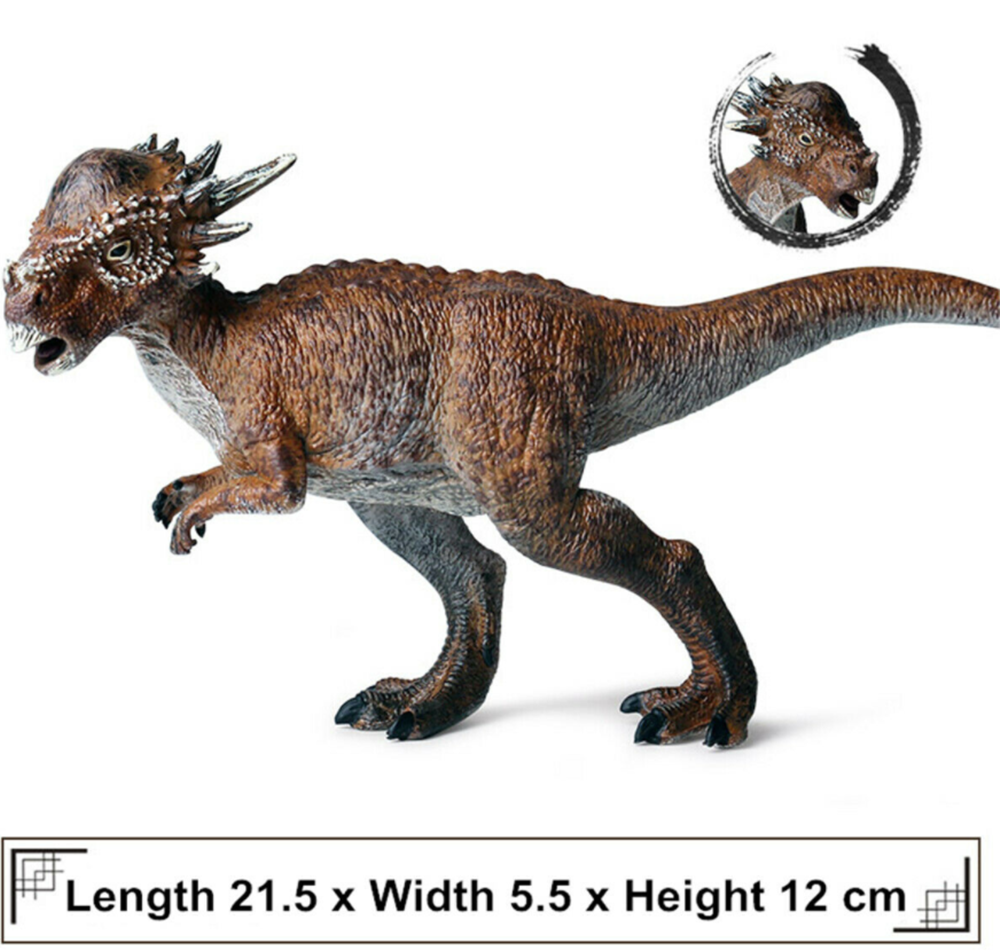 Stygimoloch Pachycephalosaurus Figure Dinosaur Simulation Toy Decor Model Animal Collector Collector Decoration Adult Kids Gift