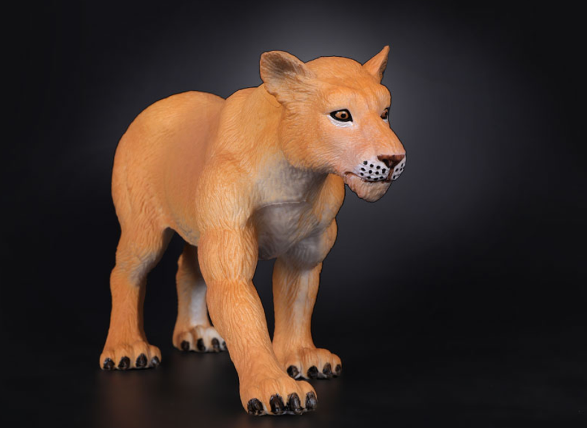 African Wild Lion Figure Wild Animal Realistic Model Decor Collector Kid Gift Simulation Animals Figurines Model Educational Toy