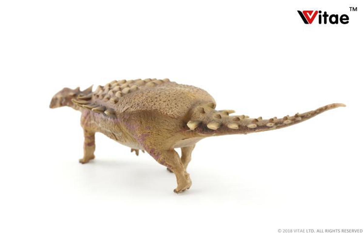 IN STOCK! Vitae Zhejiangosaurus Lishuiensis Figure Ankylosaur Dinosaur Toys Animal Collector Decoration Adults Gift