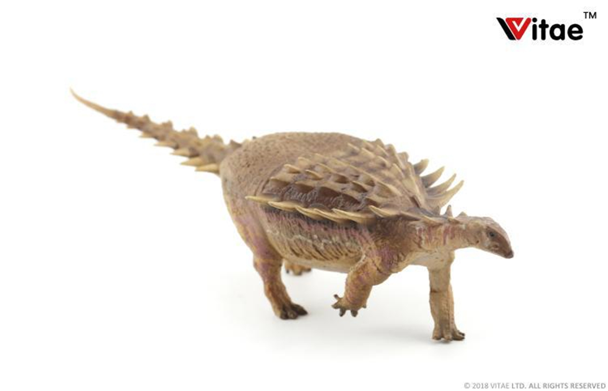 IN STOCK! Vitae Zhejiangosaurus Lishuiensis Figure Ankylosaur Dinosaur Toys Animal Collector Decoration Adults Gift
