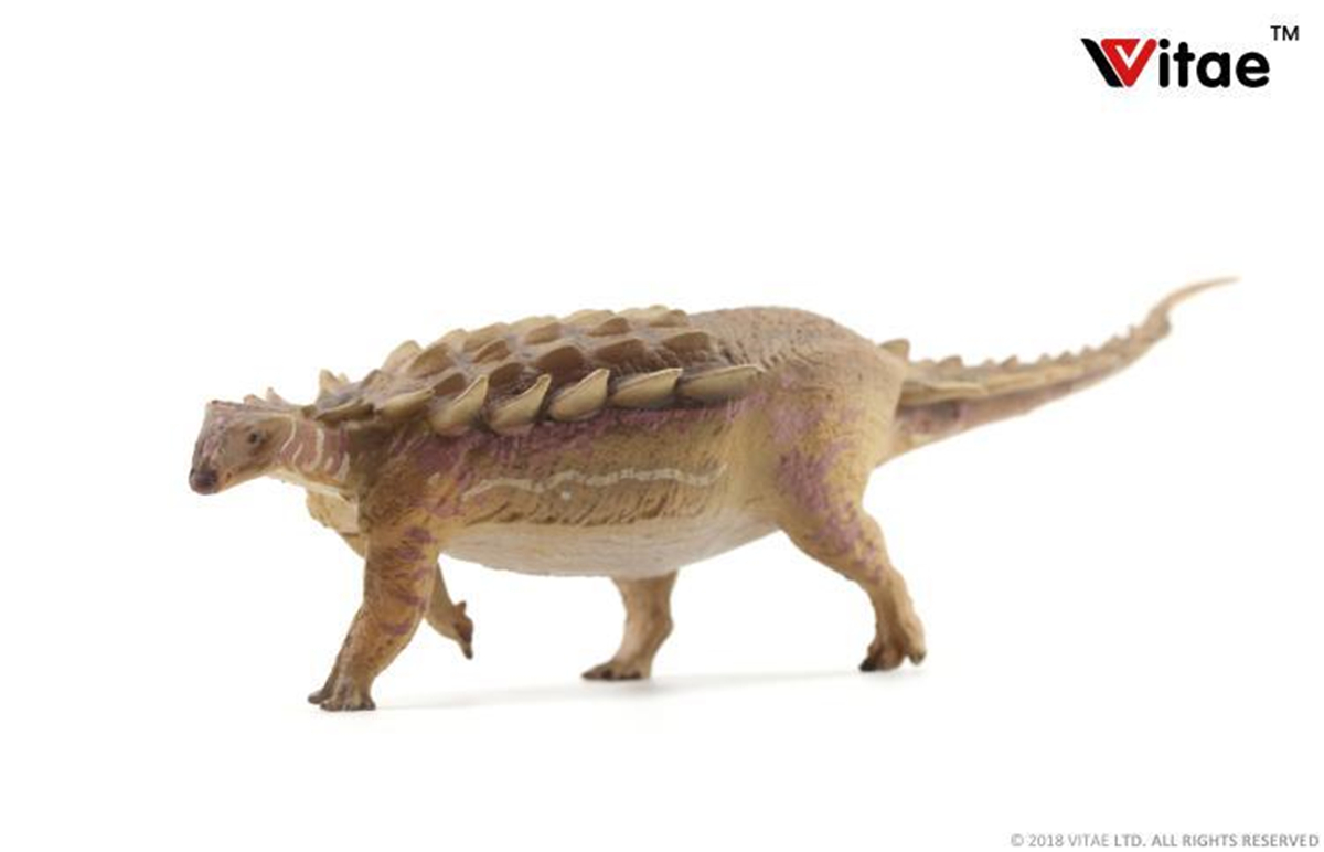 IN STOCK! Vitae Zhejiangosaurus Lishuiensis Figure Ankylosaur Dinosaur Toys Animal Collector Decoration Adults Gift
