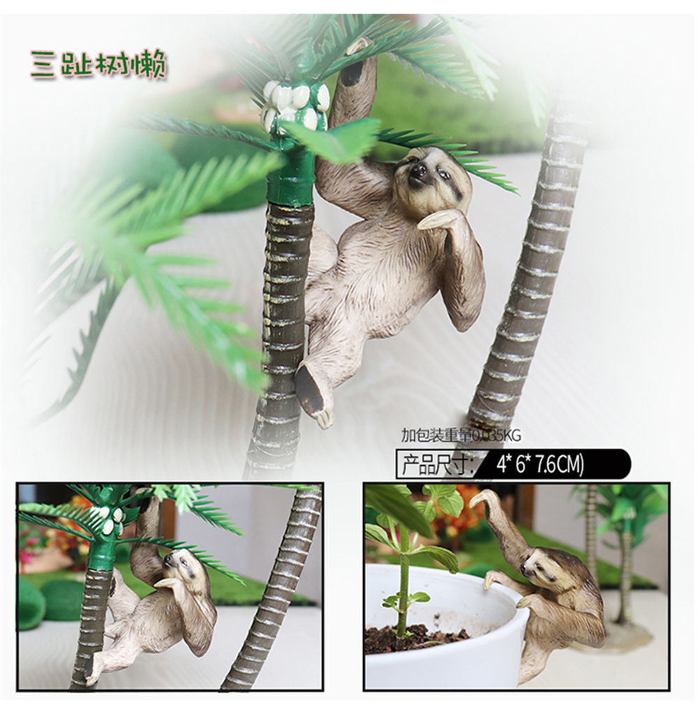 Small Animal Tibetan Fox Long-eared Hedgehog Bear Raccoon Pangolin Bobak Marmot Figure Model Doll Series Decoration Toy Gift