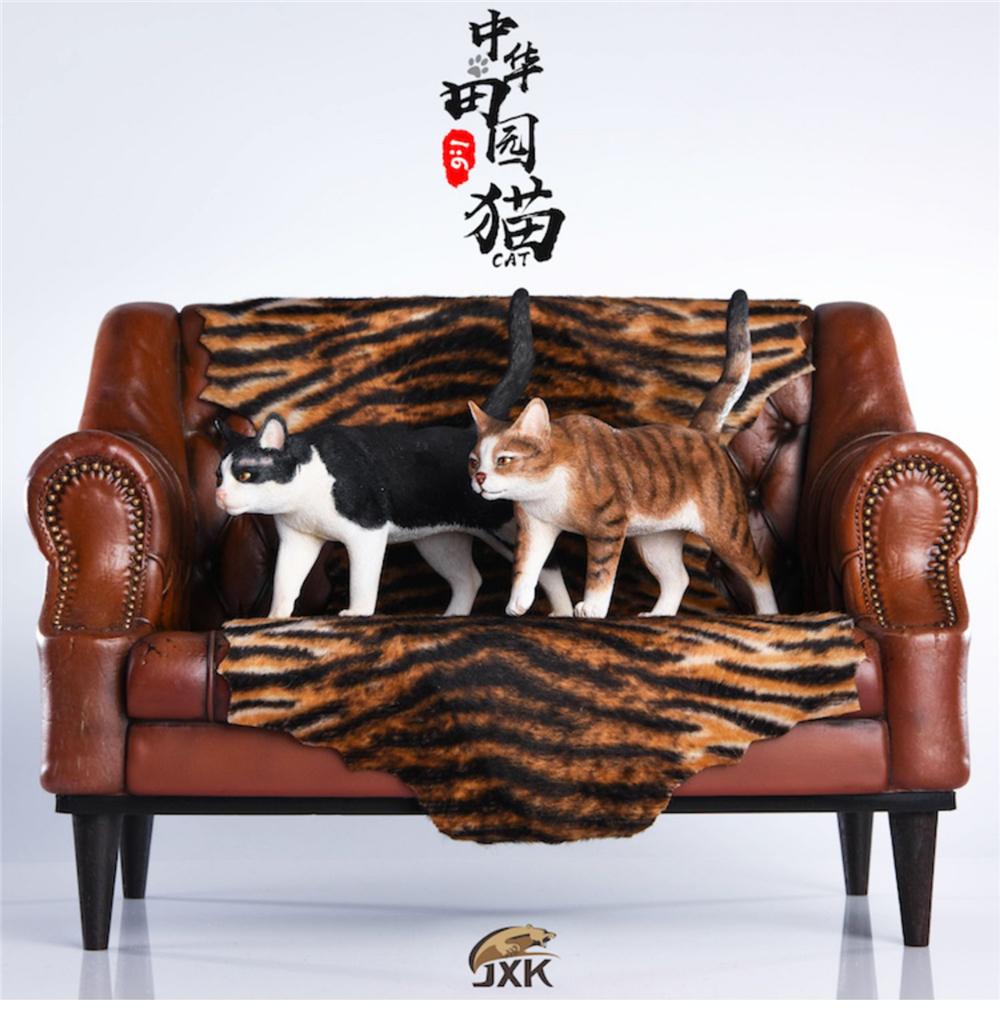 JXK 1:6 Scale Chinese Garden Cat Pet Healing Figure Felidae Animal Collector Toy Resin Desktop Decoration Gift JXK 1:6 Scale Chinese Garden Cat Pet Healing Figure Felidae Animal Collector Toy Resin Desktop Decoration Gift