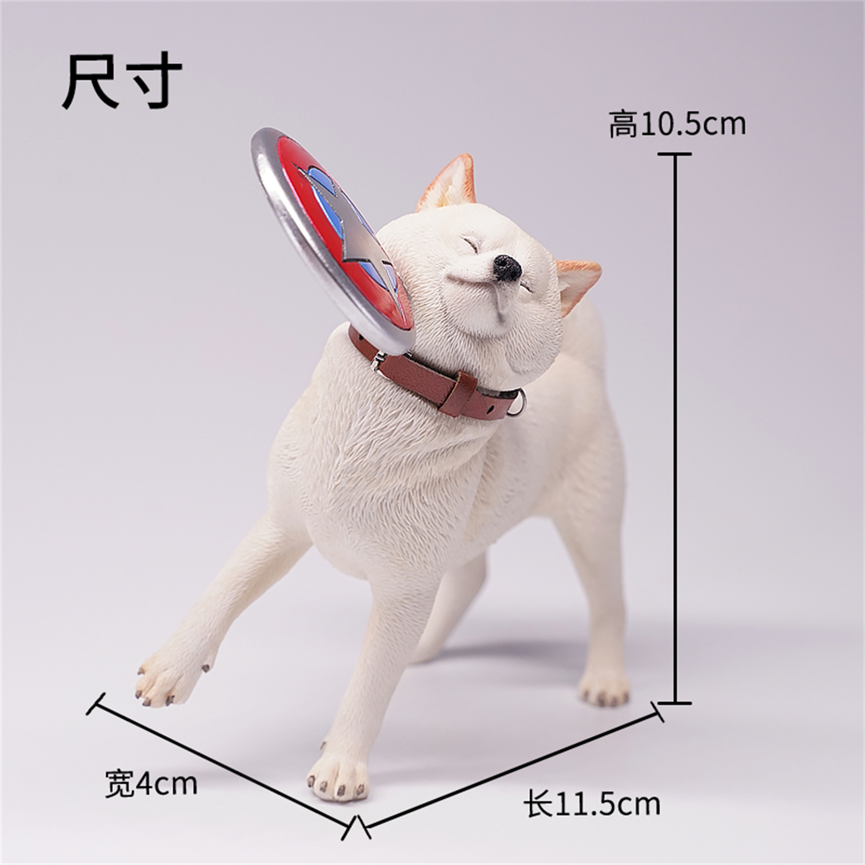 JXK 1:6 Scale Creative Shiba Inu Figure Dog Pet Healing Figure Cute Canidae Animal Collector Toy Resin Desktop Decoration Gift JXK 1:6 Scale Creative Shiba Inu Figure Dog Pet Healing Figure Cute Canidae Animal Collector Toy Resin Desktop Decoration Gift