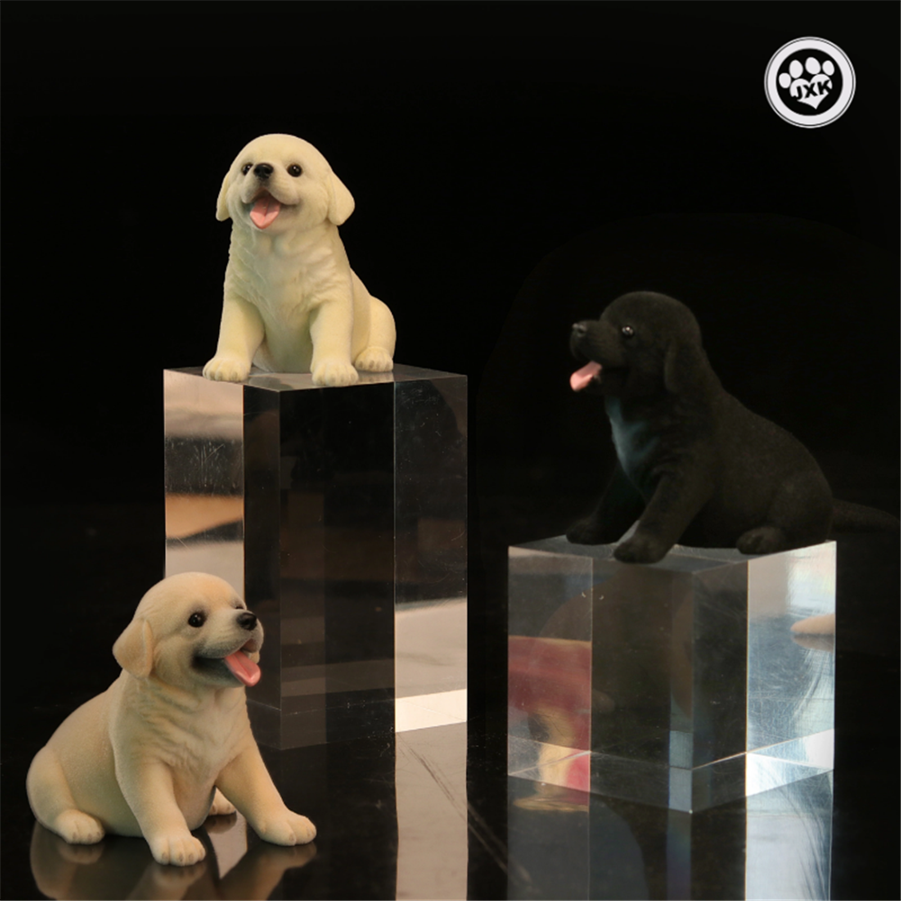 JXK Cute Golden Retriever Dog Pet Figure Fluff Puppy Healing Figure Canidae Animal Collector Toy Resin Desktop Decoration Gift JXK Cute Golden Retriever Dog Pet Figure Fluff Puppy Healing Figure Canidae Animal Collector Toy Resin Desktop Decoration Gift