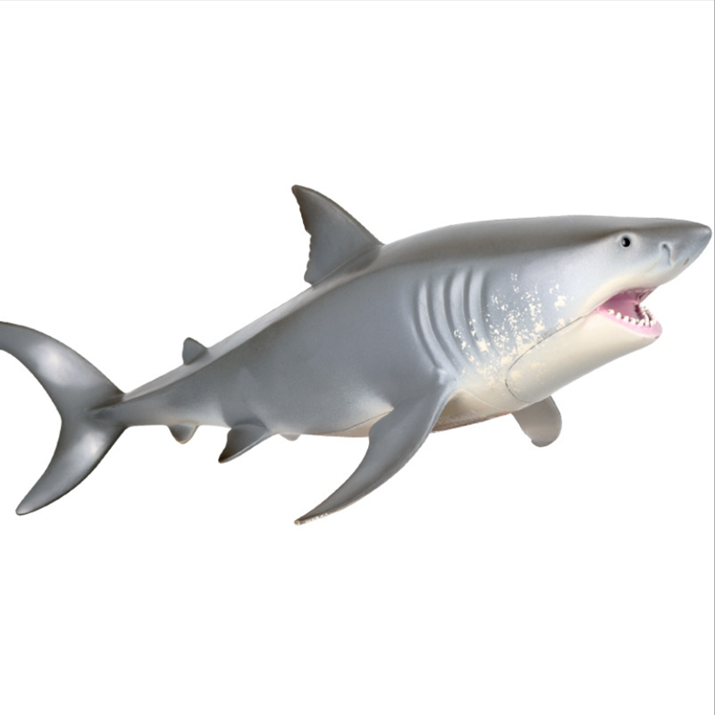 Great White Sea Life Shark Megalodon Tiger Shark Ocean Animal Figure Collector Toy Gift Education Teaching Great White Sea Life Shark Megalodon Tiger Shark Ocean Animal Figure Collector Toy Gift Education Teaching
