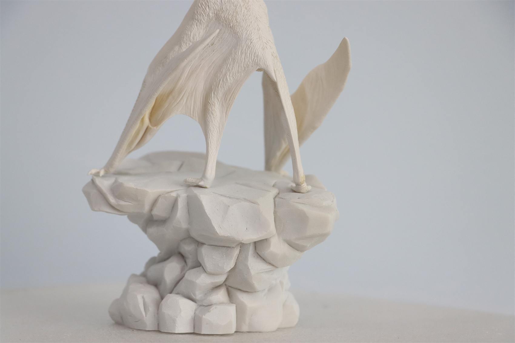 M.See 1/35 Quetzalcoatlus Statue Pterosauria Dinosaur Resin Pterosaur Collector Toys Animal Art Model Decoration Gift