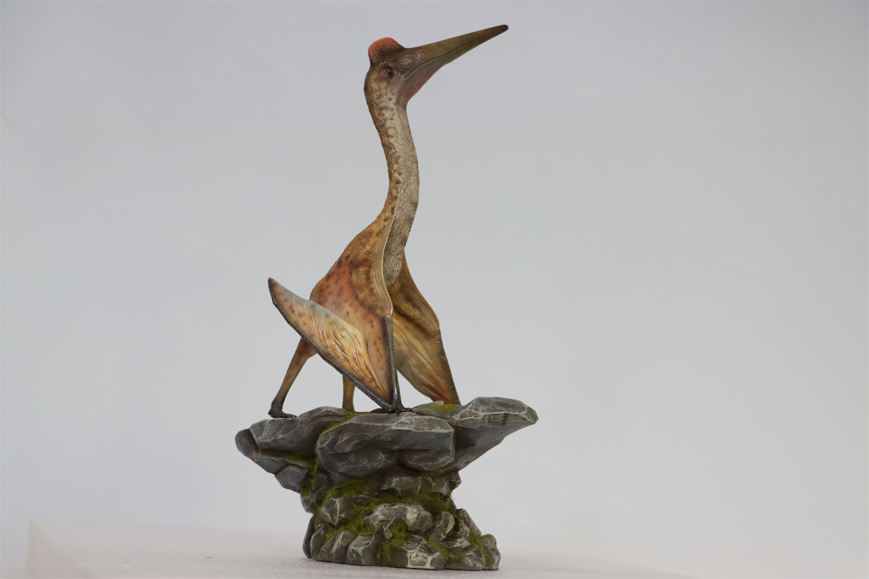 M.See 1/35 Quetzalcoatlus Statue Pterosauria Dinosaur Resin Pterosaur Collector Toys Animal Art Model Decoration Gift